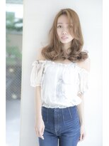 アフロディーテ 銀座(APHRODITE GINZA)&nbsp;黒髪/グレーベージュ/レイヤーロング/前髪パーマ/銀座