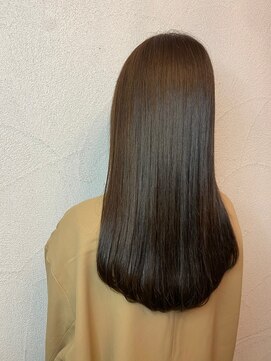 美容室 ファクト(fact) tokio ショコラベージュ　フェミニンロング　大人ガーリー