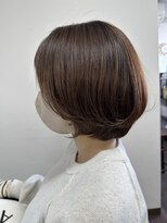 エメヘアデザイン ルイス(Aimer Hair Design Lewis)&nbsp;ショートボブ/弘前市