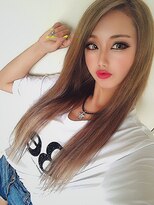 ヘアアンドメイク サファイア 豊橋店(ヘア&メイク SAPPHIRE)&nbsp;#ギャル#グラーデション#ｎｕｔｓ#プルエクステ#豊橋