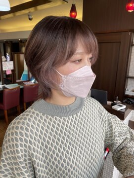 ウエスト(WEST) インナーカラーショートウルフ