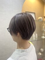 カラークチュール(Color Couture)&nbsp;デザインカラー/レイヤーカット/オリーブベージュ/ウエットヘア