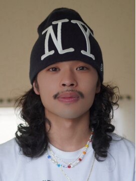 ノーエン(noen) メンズカット/メンズパーマ/ミディアム/スパイラルパーマ/眉毛