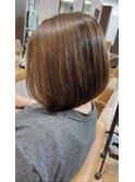 前下がりボブ×フォルムの崩れないカット