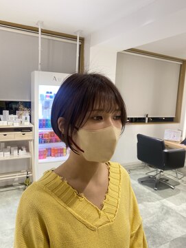 モッズヘア 仙台長町店(mod's hair) 【都築】艶カラー/ショートボブ
