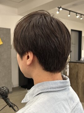 フイ 新宿3丁目(Hui) ハイトーンカラー/マッシュパーマ/アースカラー/men's/