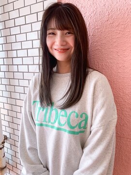 キーゴ 博多(KY-GO.) オリーブブラウン×顔まわりレイヤー