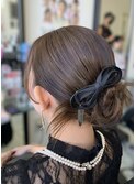カチモリヘア　お呼ばれ　和装洋装ヘアセット