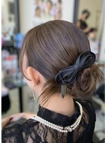 アヴソリューク(Absoluk)&nbsp;カチモリヘア　お呼ばれ　和装洋装ヘアセット