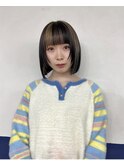 デザインカラー/ボブ/顔まわりレイヤー