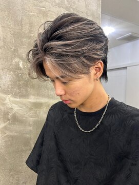 メンズサロン キング 梅田店(Men’s salon K!ng) 波巻きツイストスパイラルパーマ/フェザーパーマ/眉毛/メンズ