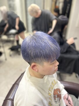 グラッジ 池袋(GLADGE) ブルーシルバー グレー ラベンダー