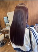艶々レッドブラウン
