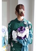 【花火大会】似合わせヘアセット