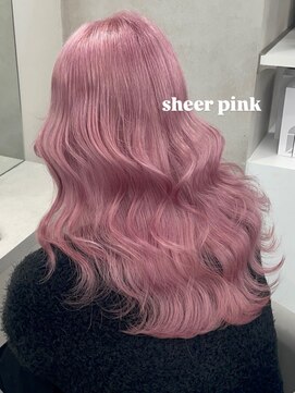 ベレーザ 渋谷(BELEZA) 14871ブリーチ&ダブルカラーベビーピンクホワイトピンク