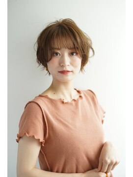 ルフュージュ バイ プロデュース 相模大野店(Refuge by Produce) くびれショート/マロンベージュ