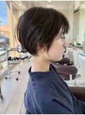 【50代・60代限定】まとまり艶ショートボブ/髪質改善／しらさん
