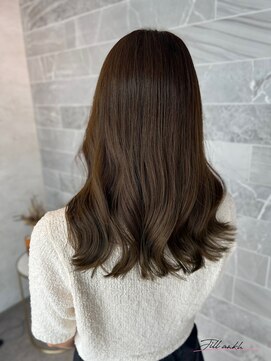 ジル アンク(Jill ankh) 《姫路　Jillankh》オリーブベージュ　髪質改善　赤み消しカラー