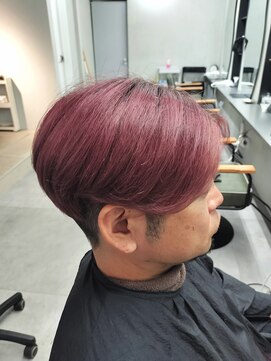 ヘアーグロウニコ(hair grow nico...) メンズ☆ピンクカラー