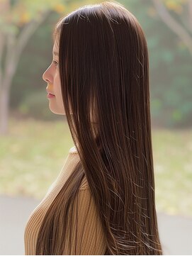 ノアドココ(noix de coco) ハイトーンカラー/ミルクティーベージュ/ロングヘア