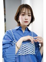 クィーンズガーデンバイケーツーギンザ(QUEEN’S GARDEN by K two GINZA) シルクレイヤーカット*くびれボブ*外ハネ*30代40代50代