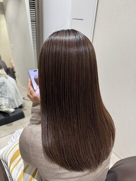 ロウ ジャム 銀座(ROW JAM) 髪質改善/トリートメント/韓国ヘア/酸性ストレート/秋冬カラー