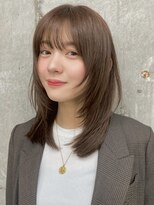 ガーデン 渋谷(GARDEN)&nbsp;ミディアム　レイヤー　顔まわりカット　似合わせ　小顔