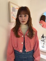 ヴィジョン(VISION)&nbsp;ほんのりオレンジなブラウンとレイヤーがかわいい