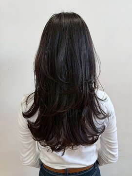 イーストハムヘッドショップ(EAST HAM head shop) 艶髪/ダークブラウン/レイヤーカット/ロング