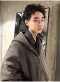 ニュアンスパーマ ルーズショート 短髪パーマ【五嶋響】
