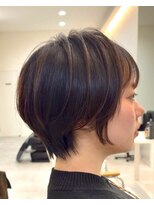 ジュベ 別府店(juve.)&nbsp;別府ショートボブ顔周りレイヤーカット髪質改善カラー