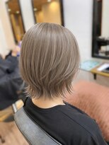 エルメ バイ アンフィー(Elme by anphi) 【Elme 野呂】シアーグレージュ×ナチュラルレイヤーボブ
