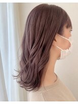 モック 蒲生四丁目店(moc) 女性らしいミディアムウェーブ スタイル