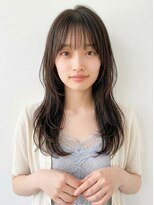 ブロッサム アネックス 成増店(Blossom) 髪質改善ブリーチなしカラーロングレイヤーカット韓国風夏カラー