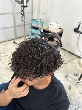 ヴィアルス メン(VIARS MEN) 波巻きパーマ!