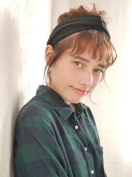 アース コアフュールボーテ 長野駅前店(EARTH coiffure beaute) ターバンアレンジ