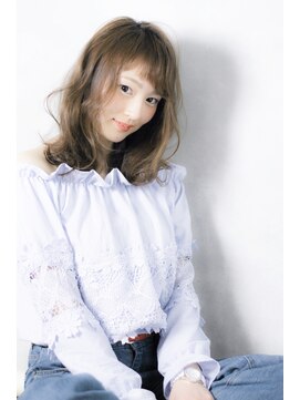 ララテラス(LaLa Terrace) 【LaLaTerrace】 斜めバング×大人かわいいルーズカール