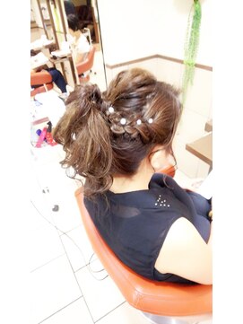 ネオリーブチノ 登戸店(Neolive cino) neolive cino 大人可愛いポニーテールアレンジ☆