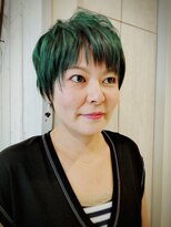 ヘアメイク カン プラスエフ(HAIR MAKE KANN+f)&nbsp;スッキリショート