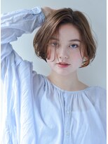 アトリエイトワ(atelier ittowa)&nbsp;前髪パーマ＆ひし形ルエット小顔大人かわいいイメチェン85