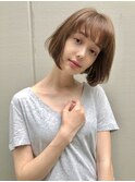 面長をカバーリングする王道レイヤーボブ_20代_30代_40代_50代◎