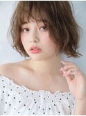 抜け感小顔ショート/クラシカルボブスタイル