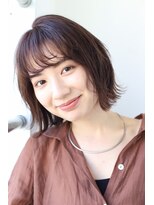 エクリ(equri×SHISEIDO)&nbsp;大人可愛いふんわりボブ