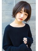 【+~ing deux】内巻きナチュラルボブ【辻口俊】