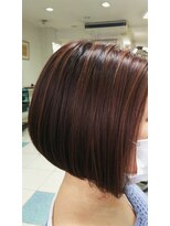 ヘアーモード バーブ(Hair Mode Verve)&nbsp;大人ボブ＋ハイライト