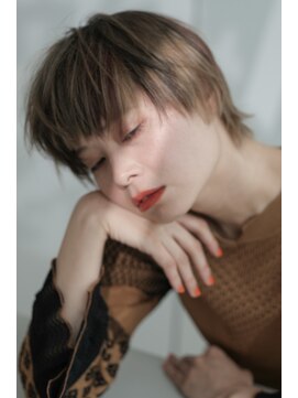 オンザ(ONTHE) 札幌【ONTHE】ハンサムマッシュショートウルフ【para】