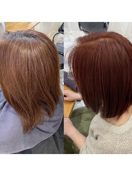 グリーン 町田(green) グレイカラーBefore/After