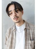 AUSTIN メンズアップバング×束感ショートマッシュ