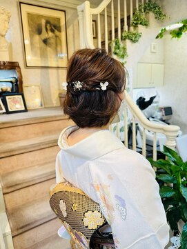 美容室 ティンカーベル 七五三ママ