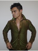 10代20代メンズショートメンズパーマメンズシンプル黒髪